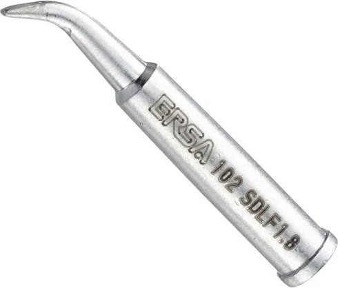 Ersa 102 Ersadur Dauerlötspitze, meißelförmig, gebogen, 1.8mm