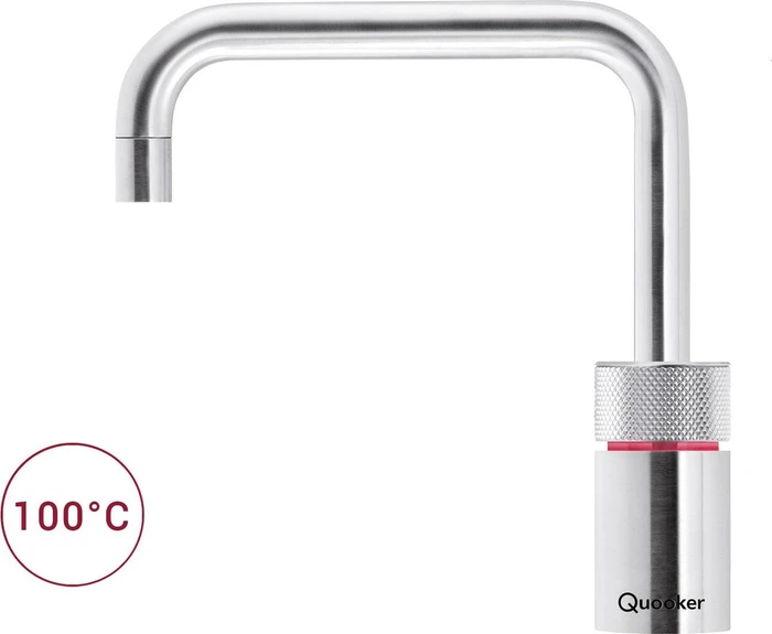 Quooker Nordic Square single tap Combi+ voll-edelstahl