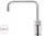 Quooker Nordic Square single tap Combi+ voll-edelstahl (2.2+NSRVS)