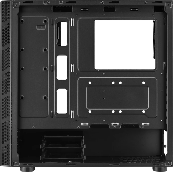 Cooler Master MasterBox MB600L V2, schwarz, mit 5.25" Schacht, Glasfenster