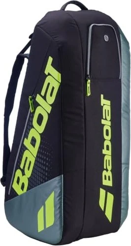 Babolat RH6 Pure Aero Tennistasche metallic grey/black/fluo yellow