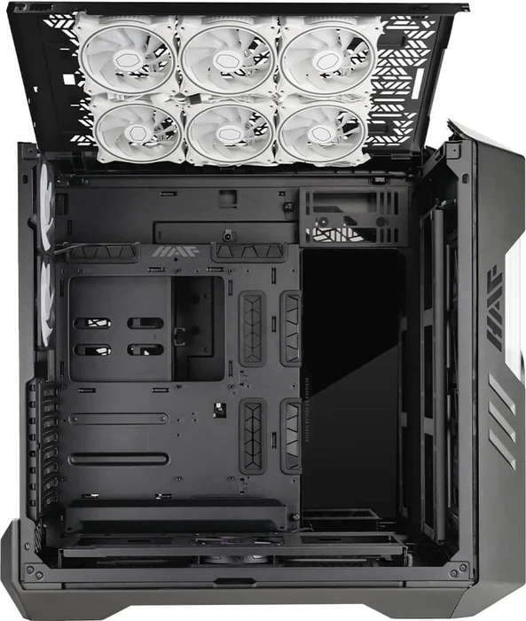 Cooler Master HAF 700 Evo Titanium Grey, grau, Glasfenster