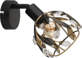 Globo Mika Spot 1-flammig gold/schwarz