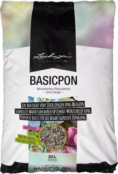 Lechuza BasicPON mineralisches Pflanzsubstrat, 20l