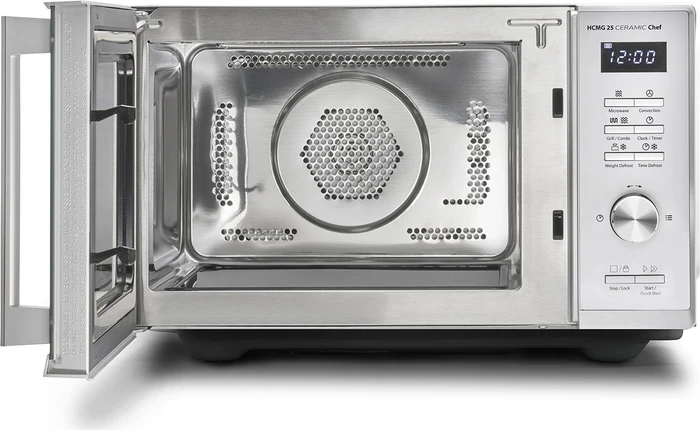 Caso HCMG25 Ceramic Chef Mikrowelle mit Grill/Heißluft