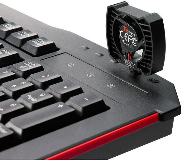 Tt esports Challenger Gaming Keyboard, USB, DE