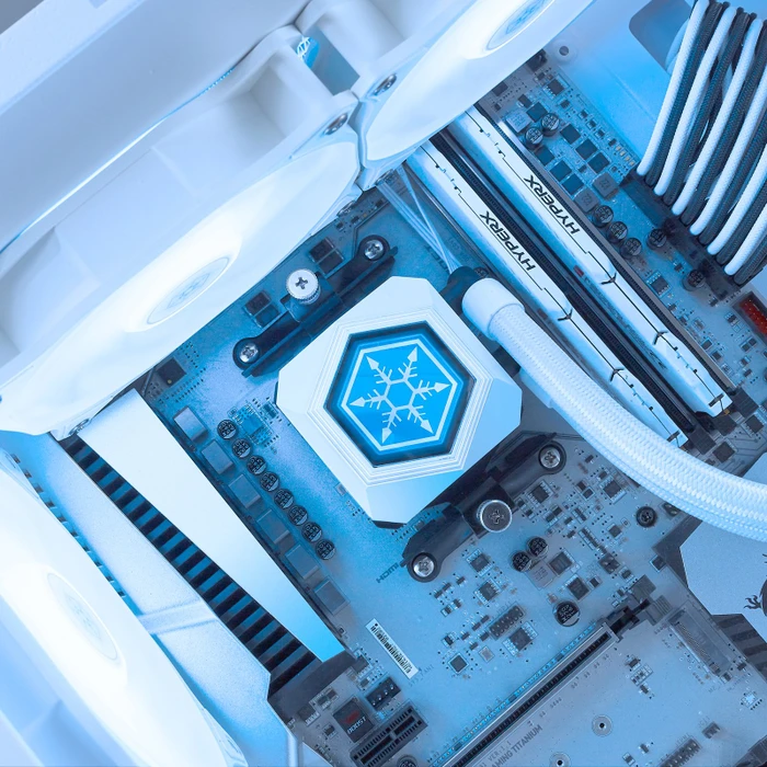 SilverStone Permafrost PF360W-ARGB, weiß, V2
