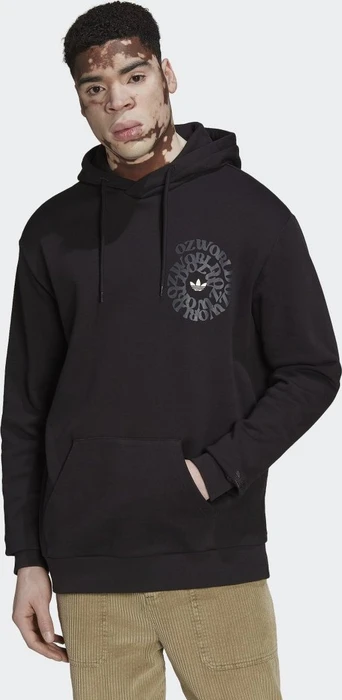 adidas Graphic OZWORLD Hoodie schwarz (Herren)