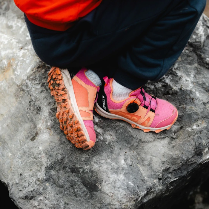 adidas Terrex Agravic BOA Rain.RDY pink fusion/putty mauve/core black (Junior)