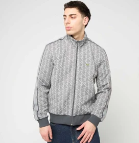 Lacoste Paris Jacquard Trainingsjacke noir/graphite (Herren)
