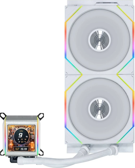 Lian Li Galahad II LCD TL Wireless 280, weiß