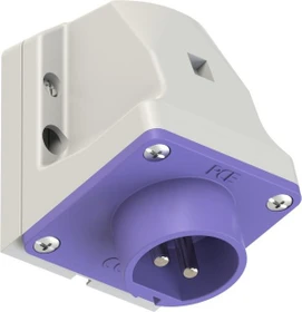 PCE CEE-Wandgerätestecker 16A 2p 24VAC 50/60Hz IP44 TWIST
