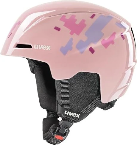UVEX Viti Set Helm pink puzzle (Junior)
