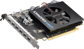Sapphire GPRO 6200, 4GB GDDR5, 6x mDP, lite retail