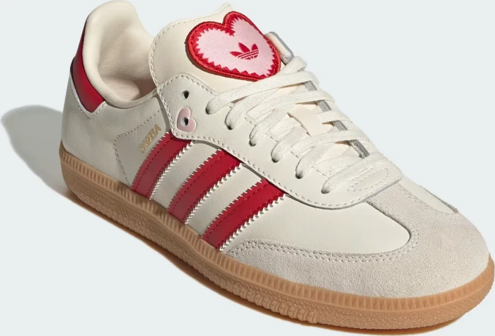 adidas Samba OG cream white/better scarlet/gum (Junior)