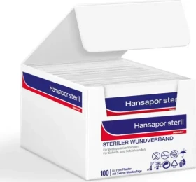 Hansaplast Hansapor Wundverband steril, 6 x 7cm, 1 Stück