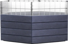 Garantia Ergo Turbo XL75 Hochbeet 145cm wood
