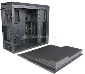 BitFenix Shinobi USB 3.0 schwarz, schallgedämmt