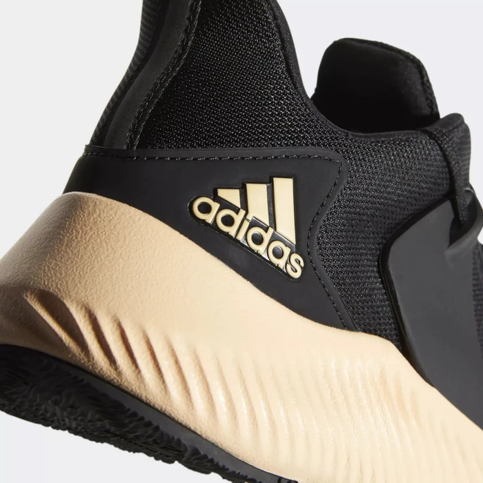 adidas Alphabounce RC 2.0 core black/glow orange (Damen)