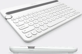 Logitech K480 Multi-Device Keyboard weiß, Bluetooth, DE
