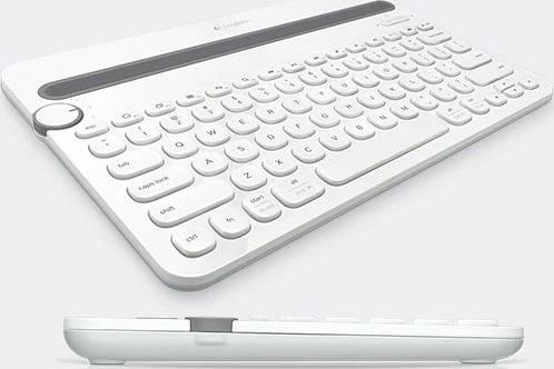 Logitech K480 Multi-Device Keyboard weiß, Bluetooth, DE