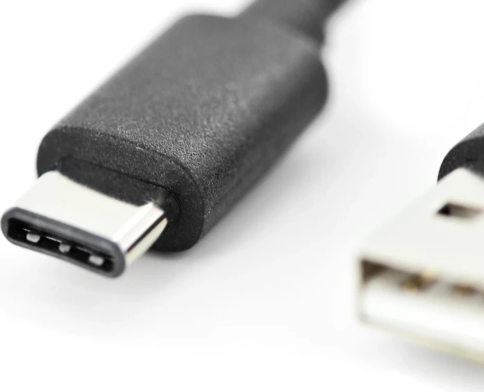 Digitus USB 2.0 Verbindungskabel, USB-A [Stecker] auf USB-C [Stecker], 1m schwarz