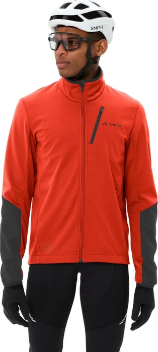 Vaude Matera II Softshell Fahrradjacke glowing red (Herren)