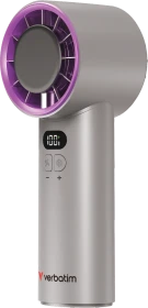 Verbatim Cool 'n' Go Ice Touch Handventilator grau/violett