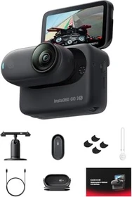 Insta360 Go 3S Motorcycle In-Helmet POV Bundle 128GB schwarz
