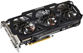 GIGABYTE Radeon R9 270X Windforce 3X OC, 2GB GDDR5, 2x DVI, HDMI, DP
