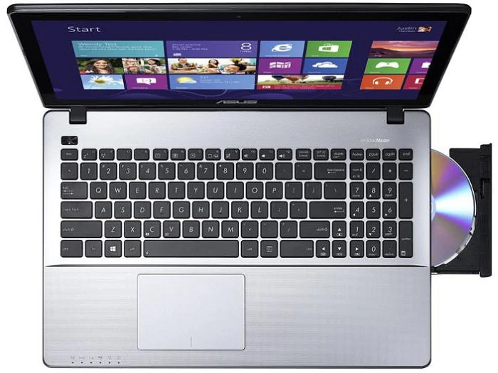 ASUS F550LN-CN109H, silber, Core i5-4200U, 8GB RAM, 1TB HDD, GeForce 840M, DE