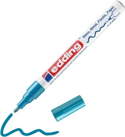 edding 751 Glanzlackmarker hellblau