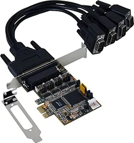 Exsys 4x seriell RS232, PCIe x1 (EX-44384)