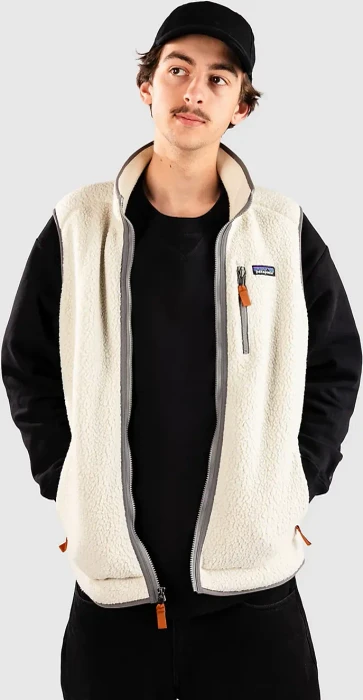 Patagonia Retro Pile Weste pelican (Herren)