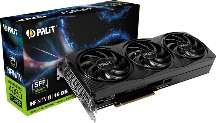 Palit GeForce RTX 4080 SUPER Infinity 3, 16GB GDDR6X, HDMI, 3x DP