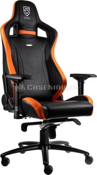 noblechairs Epic Penta Sports Edition Gamingstuhl, schwarz/orange