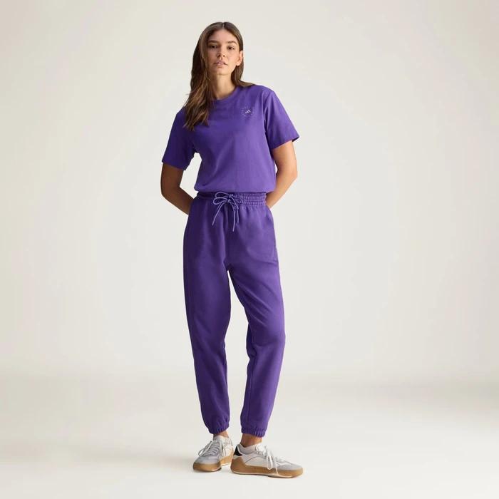 adidas by Stella McCartney TrueCasuals Regular Sportswear T-Shirt kurzarm alpine violet-smc (Damen)