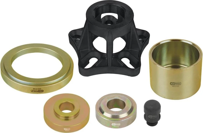 KS Tools Radlager-Satz, hinten für Citroën/Fiat/Peugeot, 6-teilig