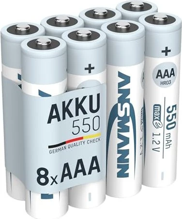 Ansmann Micro AAA NiMH 550mAh, 4er-Pack
