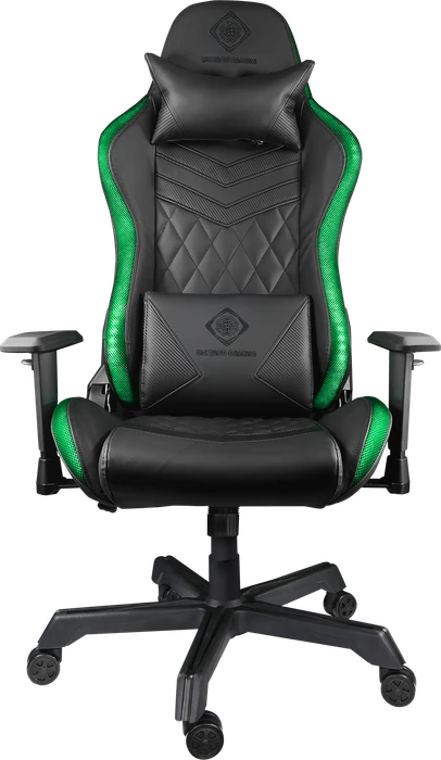 Deltaco Gaming RGB Gamingstuhl, schwarz