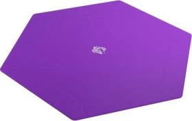Gamegenic Magnetic Dice Tray Hexagonal schwarz/violett