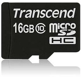 Transcend 16GB, Class 10 (TS16GUSDC10)