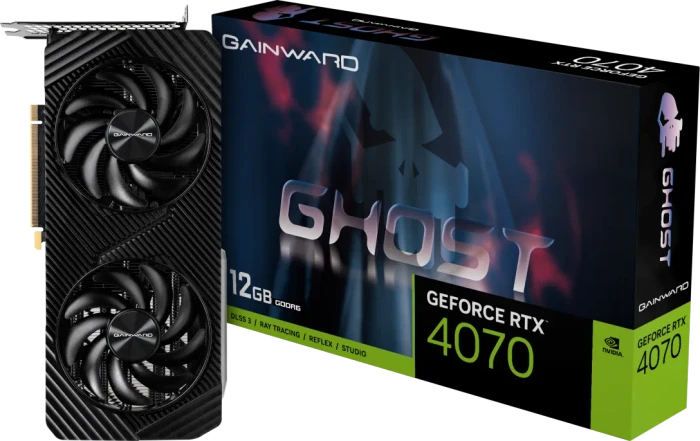 Gainward GeForce RTX 4070 Ghost, 12GB GDDR6, HDMI, 3x DP