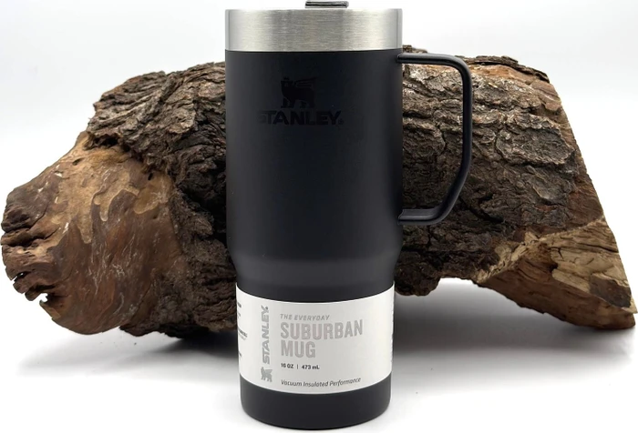 Stanley Everyday Suburban Mug Isolierbecher 470ml schwarz 2.0