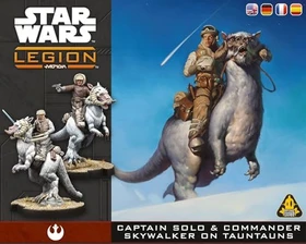Star Wars Legion - Captain Solo & Commander Skywalker on Tauntauns