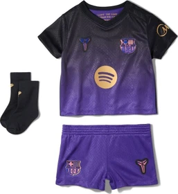 Nike FC Barcelona Stadium Baby 2026/2027 Auswärtsausrüstung kurzarm field purple/black/metallic gold (Junior)