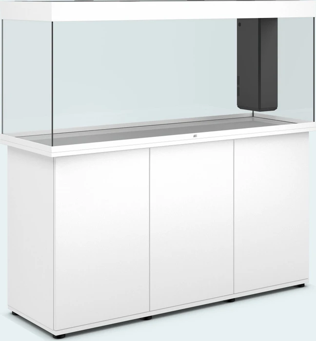 Juwel Rio 450 LED Aquarium-Set mit Unterschrank, weiß/weiß, 450l