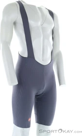 Castelli Free Aero Race S Bibtight Fahrradhose kurz smoky gray (Herren)