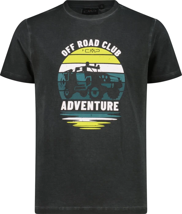 CMP Stretch Jersey T-Shirt kurzarm antracite (Junior)