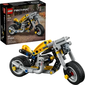LEGO Technic - Gelbes Motorrad